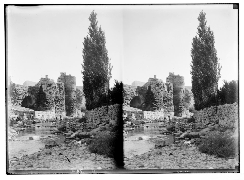 East of the Jordan and Dead Sea. Rear view of the basilica, Amman LOC matpc.05752