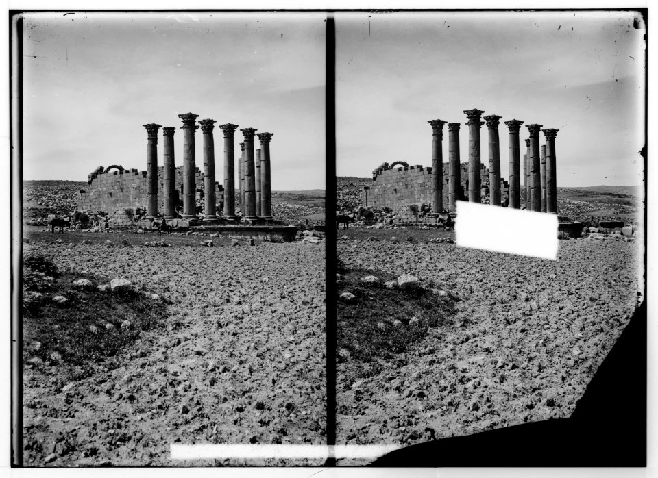 East of the Jordan and Dead Sea. Temple of the Sun (Jerash) LOC matpc.01726