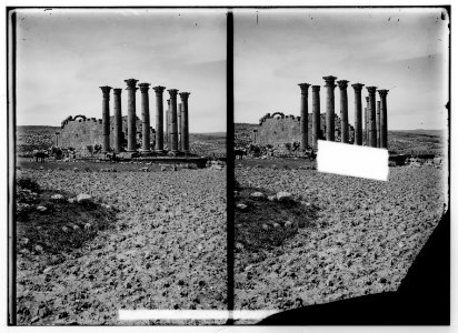 East of the Jordan and Dead Sea. Temple of the Sun (Jerash) LOC matpc.01726