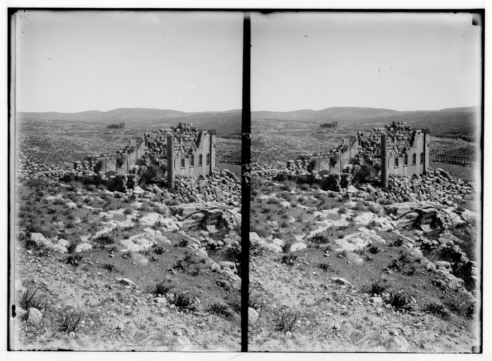 East of the Jordan and Dead Sea. The temple of Jerash LOC matpc.01725