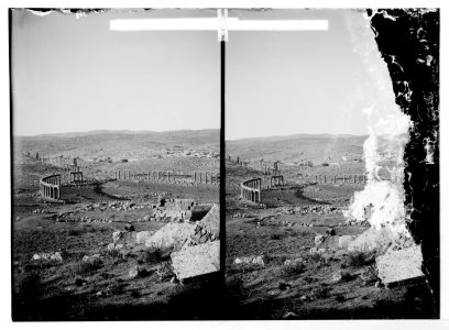 East of the Jordan and Dead Sea. The forum (Jerash) LOC matpc.07594
