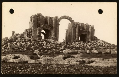 East of the Jordan and Dead Sea. Triumphal gate from the South LCCN2006691709