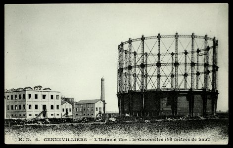 Gennevilliers.Gazomètre