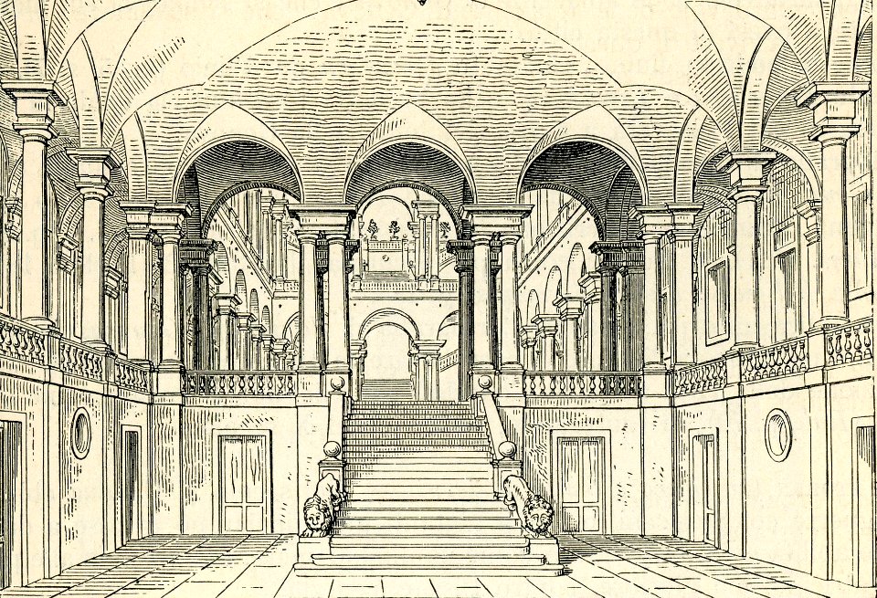 Genova atrio dell’Università