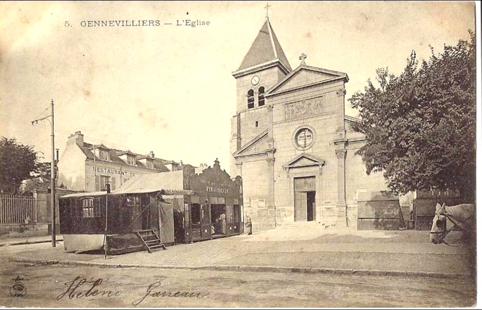 Gennevilliers.Eglise Sainte-Marie-Madeleine