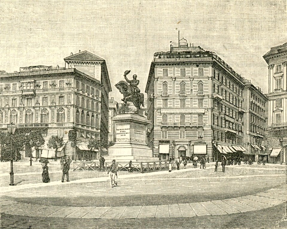 Genova piazza Corvetto
