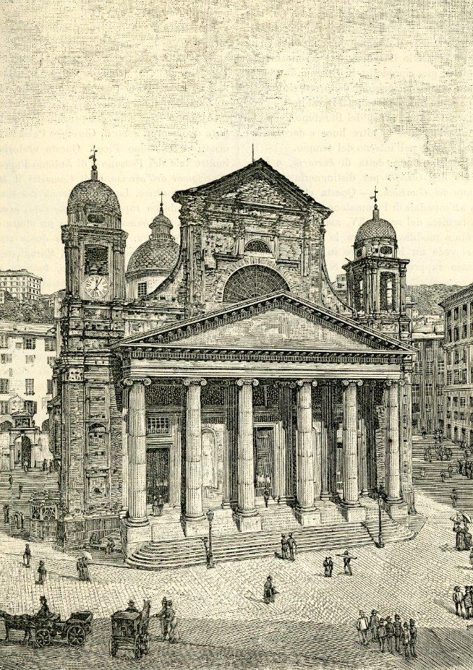 Genova chiesa della SS Annunziata