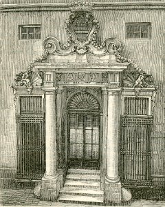 Genova Portone del palazzo Durazzo