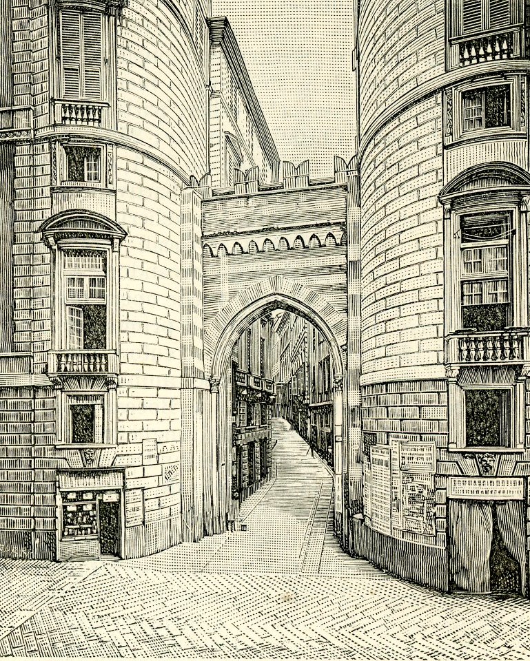 Genova antica Porta di Vacca
