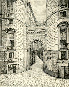 Genova antica Porta di Vacca