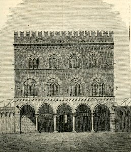 Genova Palazzo delle Compere di San Giorgio ricostrutto