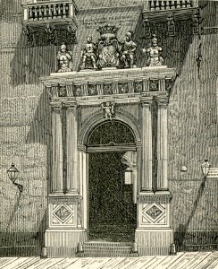 Genova Portone del palazzo Spinola