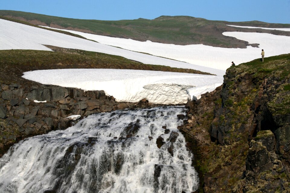 Mountain stream mountains landscape