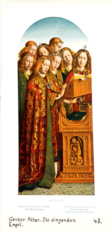Gentaltaret av Jan van Eyck - Hallwylska museet - 104477