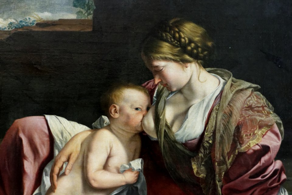 Gentileschi - Le Repos de la Sainte Famille pendant la fuite en Égypte 04