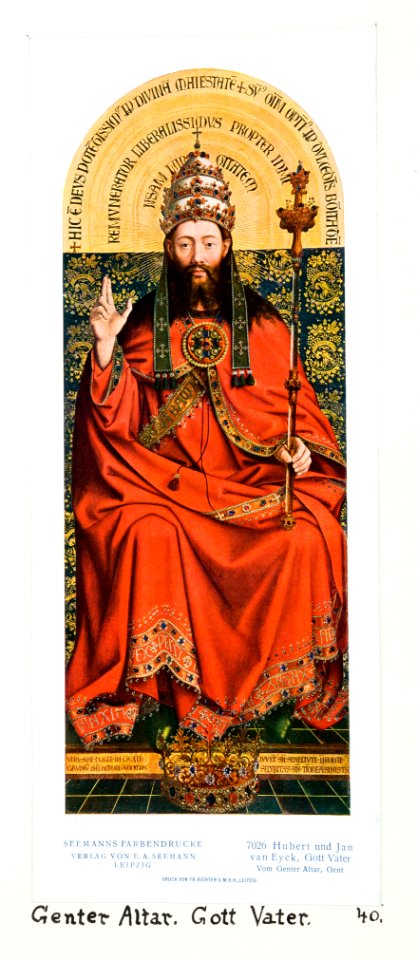 Gentaltaret av Jan van Eyck - Hallwylska museet - 104474