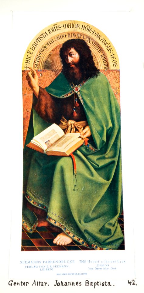 Gentaltaret av Jan van Eyck - Hallwylska museet - 104476