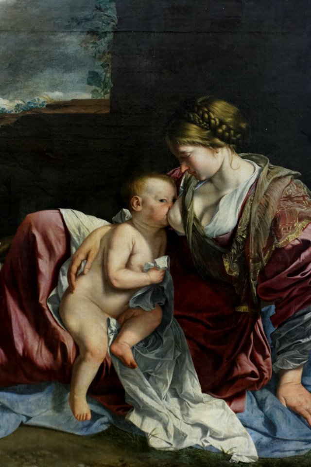 Gentileschi - Le Repos de la Sainte Famille pendant la fuite en Égypte 05