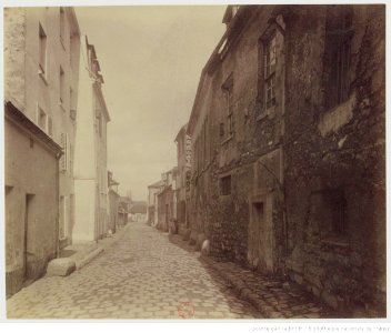 Gentilly, rue des Noyers.Atget Eugène btv1b10518450p 1