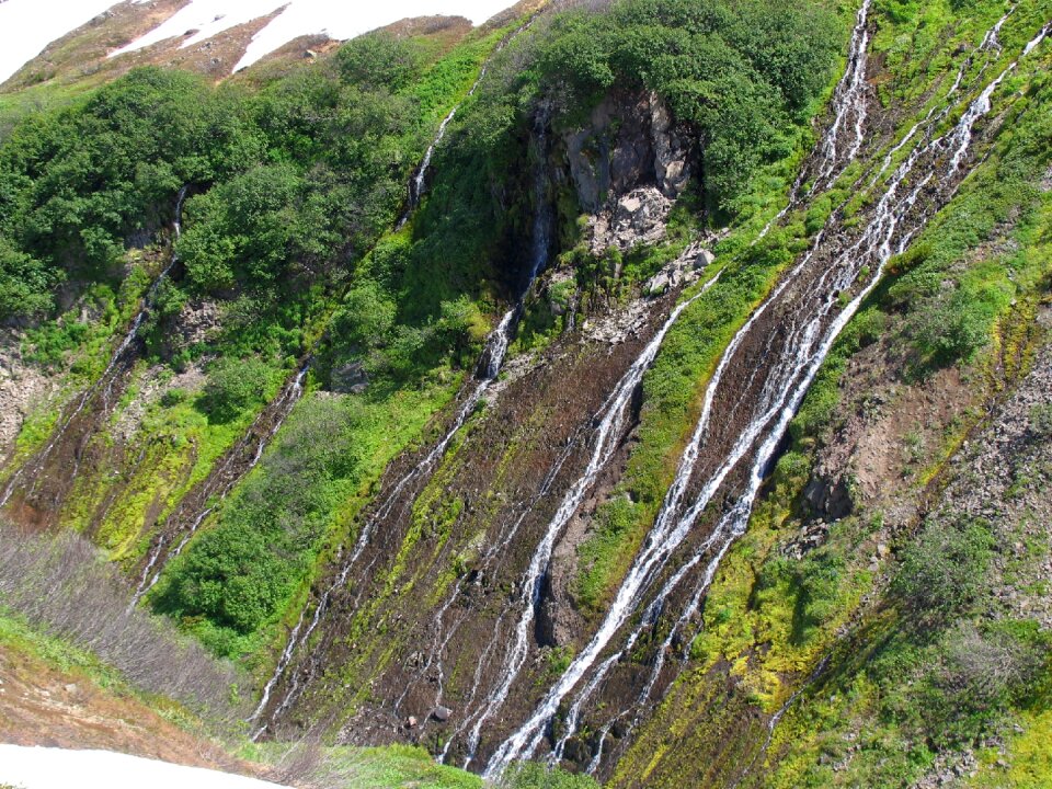 Mountain stream mountains landscape
