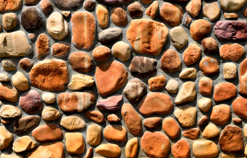 Backdrop wall stone