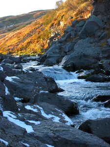 Mountain stream mountains landscape