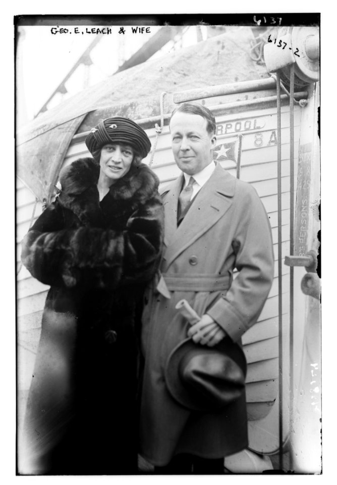 Geo. E. Leach and wife LCCN2014716881