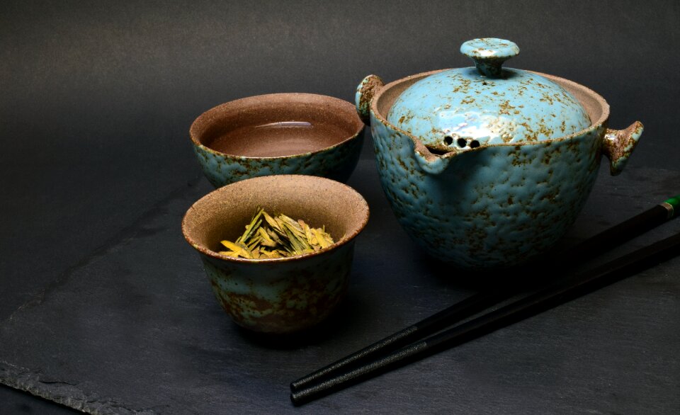 China travel tea set green tea