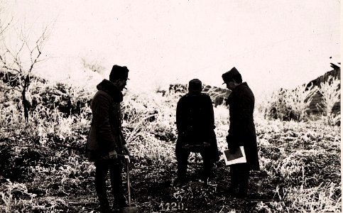 Geologische Arbeiten des Oberleutnant Kudrna (BildID 15708854)