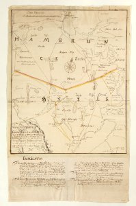 Geometrisk karta över Hambrånge och Hille socknar Gästrikland, 1701-1734 - Skoklosters slott - 97973 photo