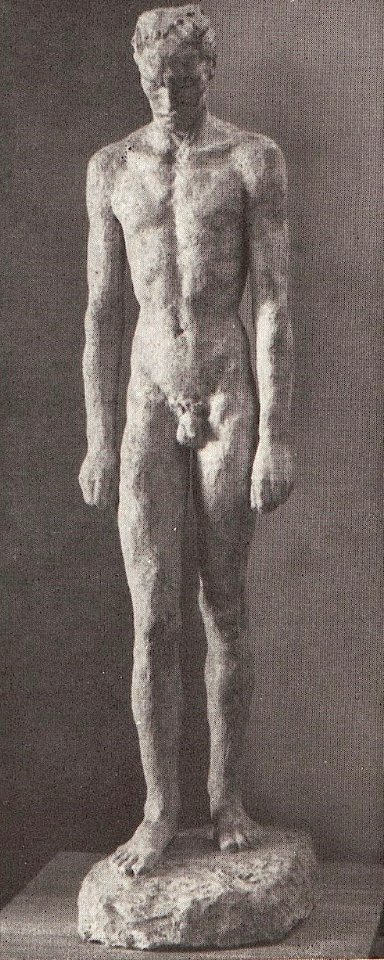 Georg Kolbe - Der Einsame. Bronze, 1927