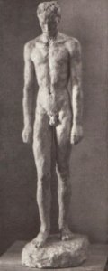 Georg Kolbe - Der Einsame. Bronze, 1927