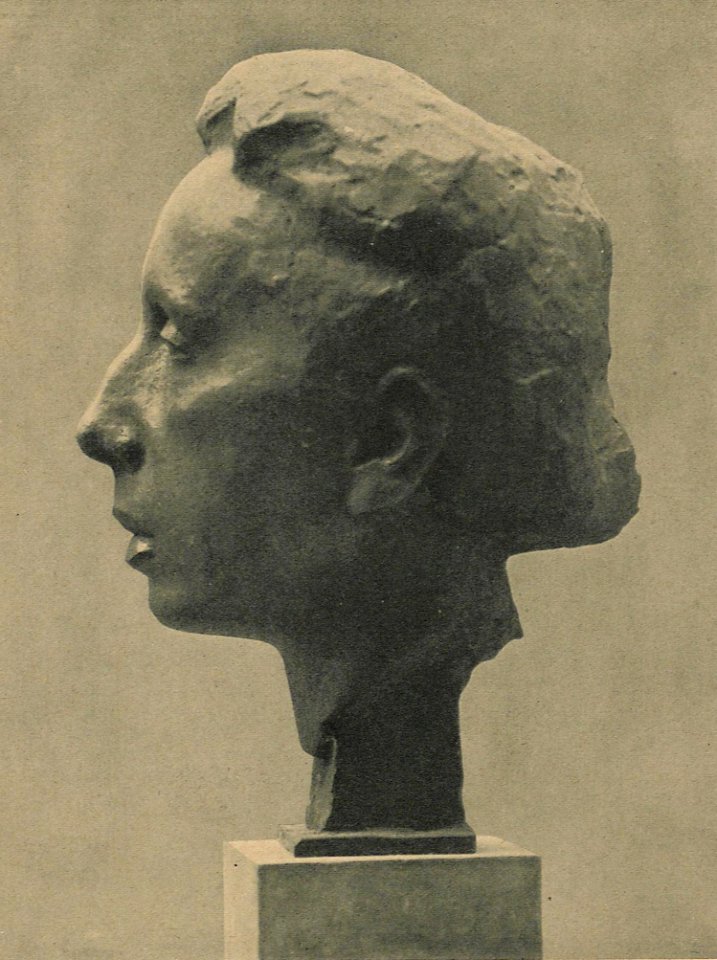 Georg Kolbe - Kopf Annette Kolb, 1916