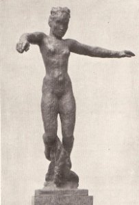 Georg Kolbe - Fliegende. Bronze, 1928