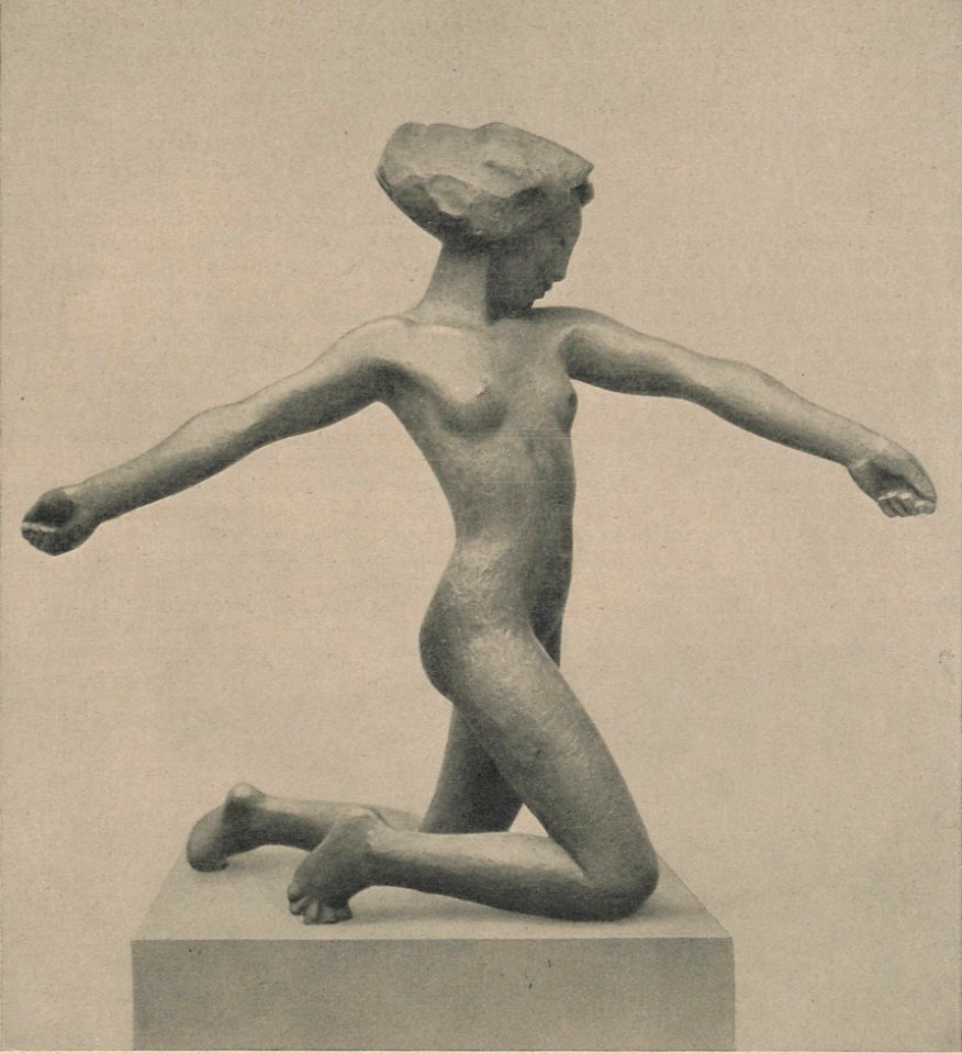 Georg Kolbe - Najade (Bronze)