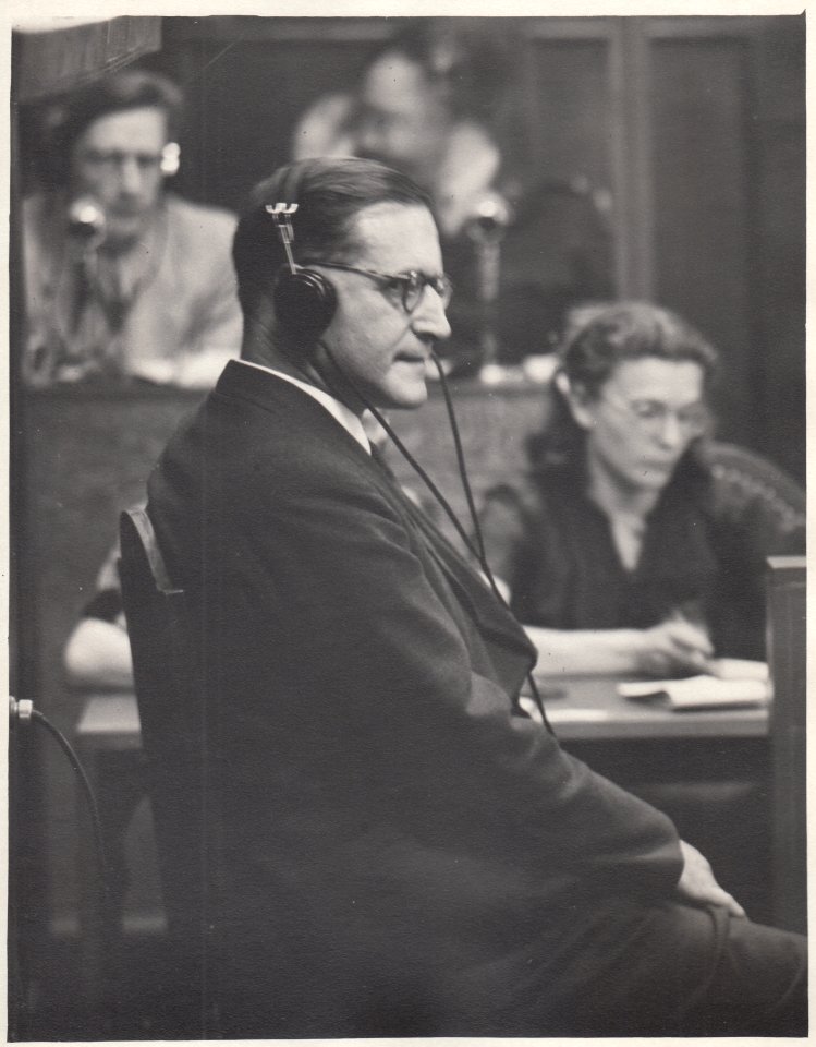 Georg Engert, prosecution witness in the Judges' Trial