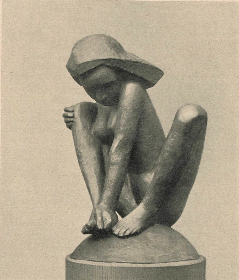 Georg Kolbe - Hockende auf der Kugel, 1921