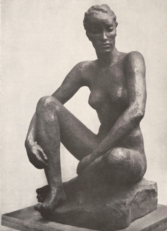 Georg Kolbe - Sitzende. Bronze, 1929
