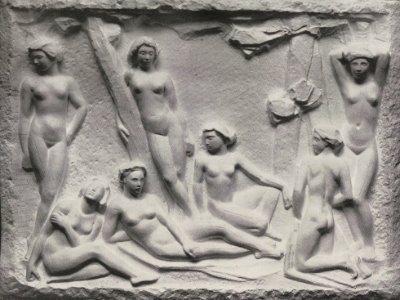 Georg Kolbe - Relief Sommertag, c. 1915