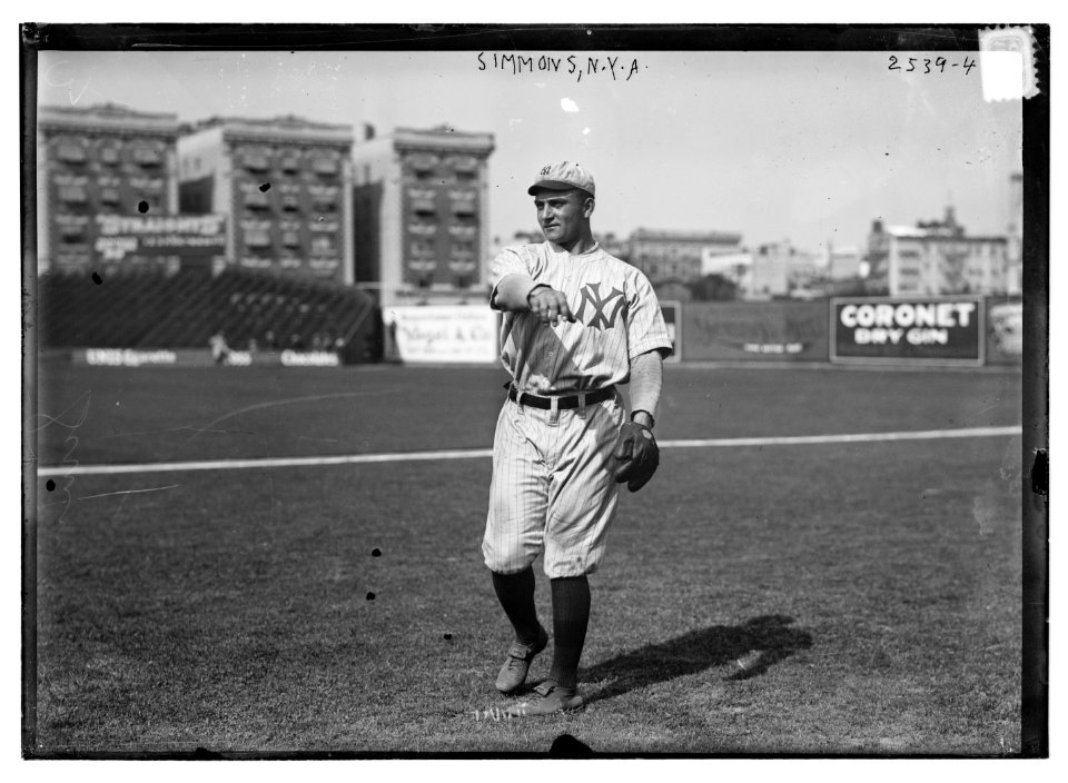 George Hack Simmons (baseball) LCCN2014691958
