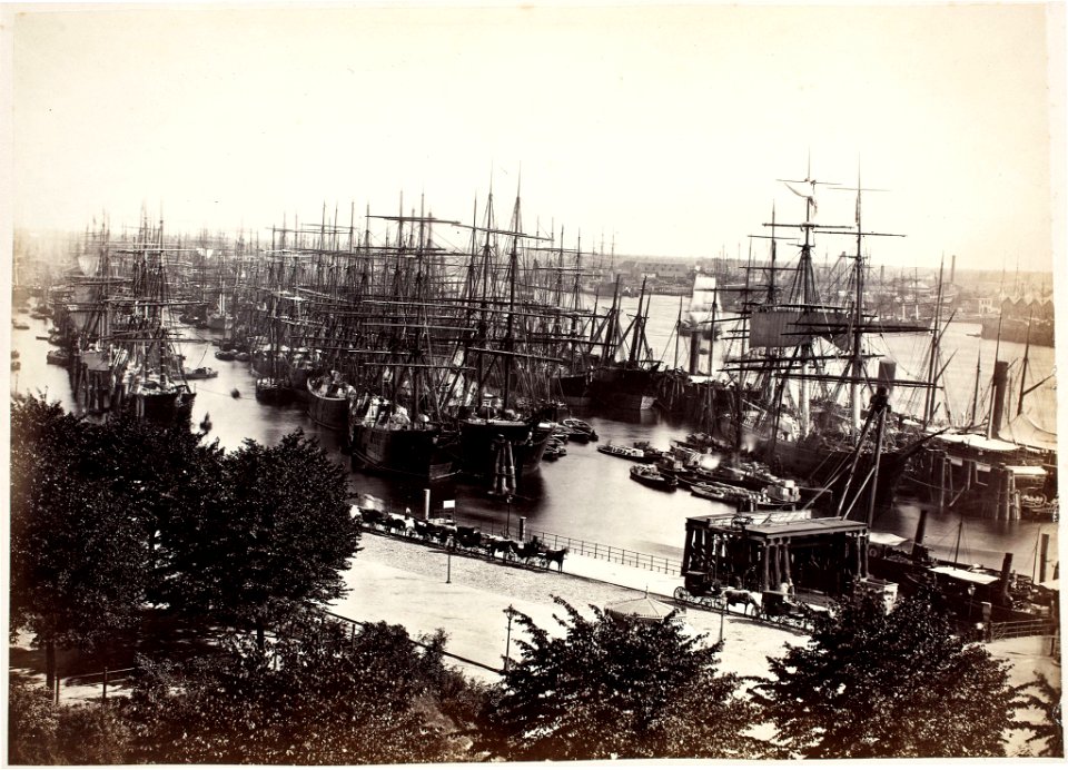 Georg-Koppmann hamburger-hafen-um-1883