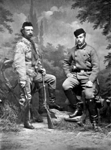 George Amstrong Custer with Grand Duke Alexei Alexandrovitch