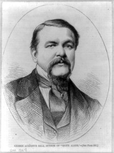 George Augustus Sala, bust portrait, facing right LCCN2005686039