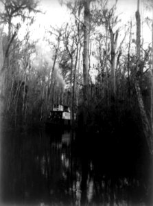 George Barker, Steamer Osceola on the Ocklawaha cph.3b42152