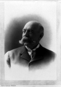 George Burritt Sennett, head-and-shoulders portrait, facing left LCCN2005676617