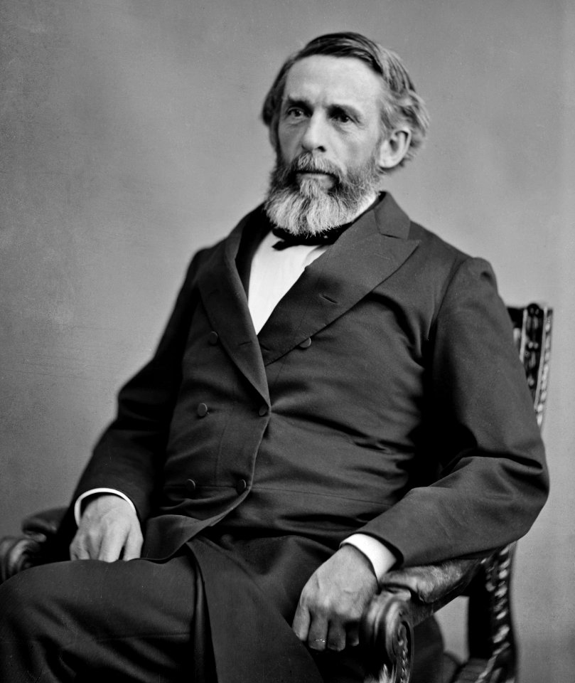 George Boutwell, Brady-Handy photo portrait, ca1870-1880