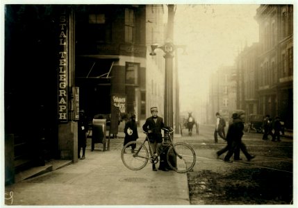 George Christopher, Postal Tel. -7, 14 years old. Been at it over 3 years. Does not work nights. LOC cph.3c26170