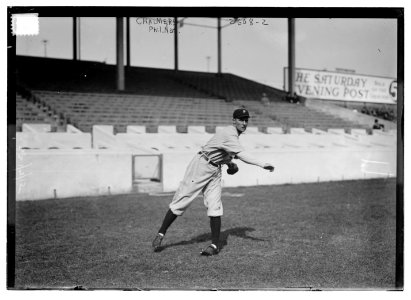 George Chalmers, Philadelphia NL, at Polo Grounds, NY (baseball) LCCN2014692264