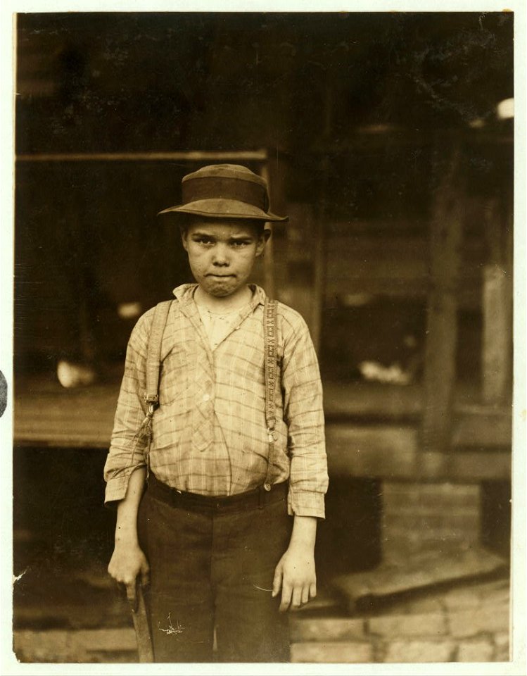 George Clendenon, 2807 Waverly Street, Columbus, Ga. Mother said he has just reached 11 years, (last month) and he has been working, off and on, for over a year at Massey Hosiery Mill. He LOC nclc.02801