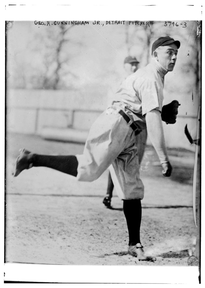 George Cunningham, pitcher, Detroit AL (baseball) LCCN2014701273